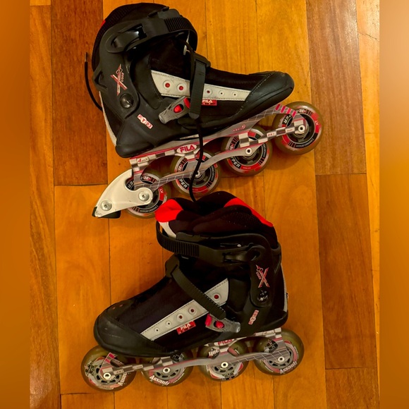 Fila Other - FILA Black and Red Women Inline Skates
